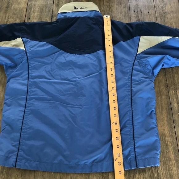 Columbia Kids 10/12 Bugaboo Windbreaker Jacket Parka Coat Blue Nylon Camping - Picture 5 of 10